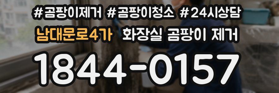 남대문로4가 화장실 곰팡이 제거