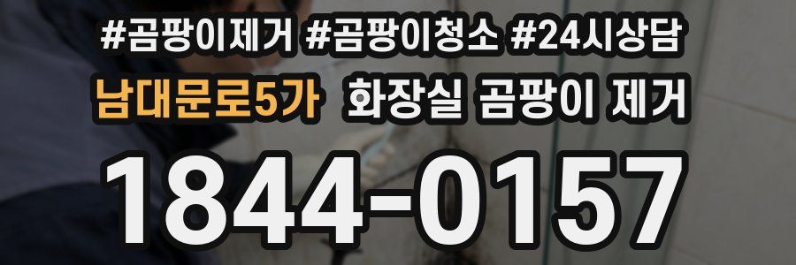 남대문로5가 화장실 곰팡이 제거