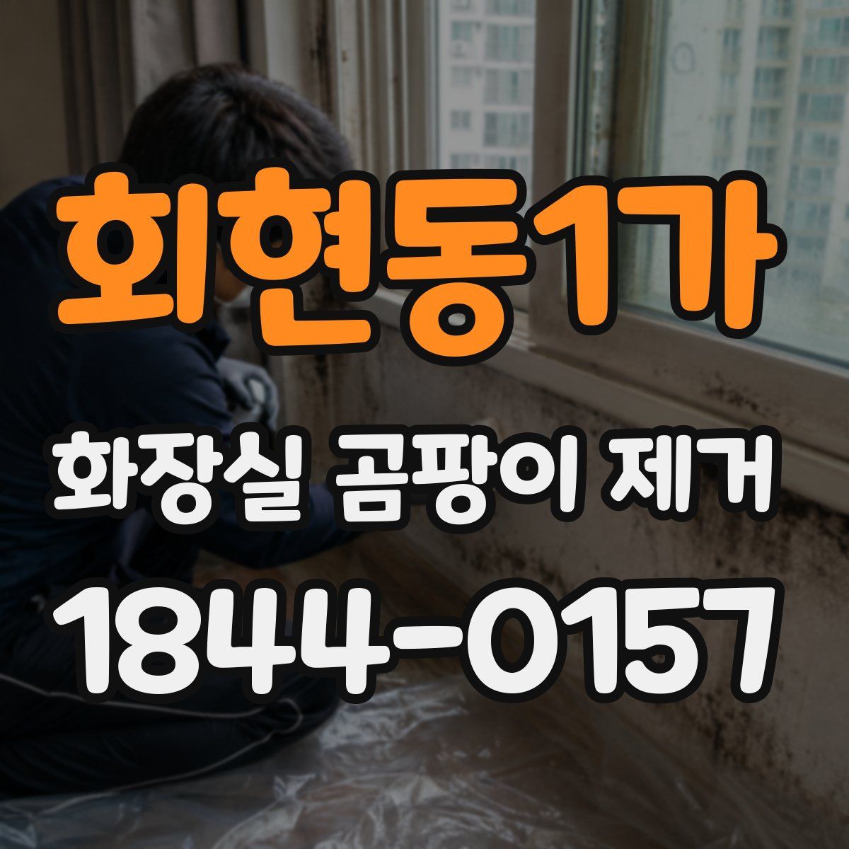 회현동1가 화장실 곰팡이 제거