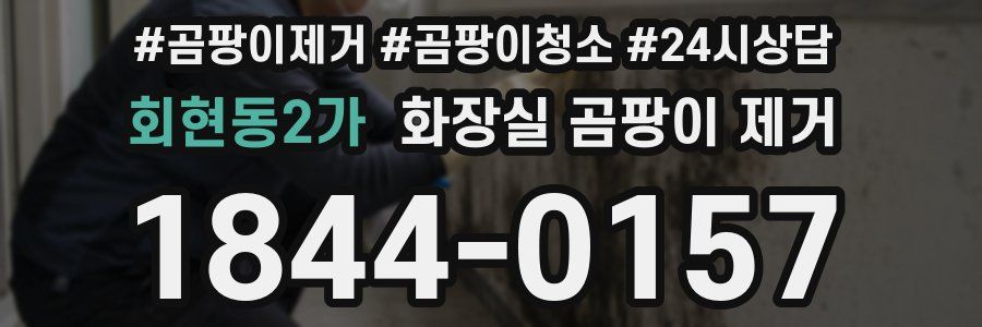 회현동2가 화장실 곰팡이 제거