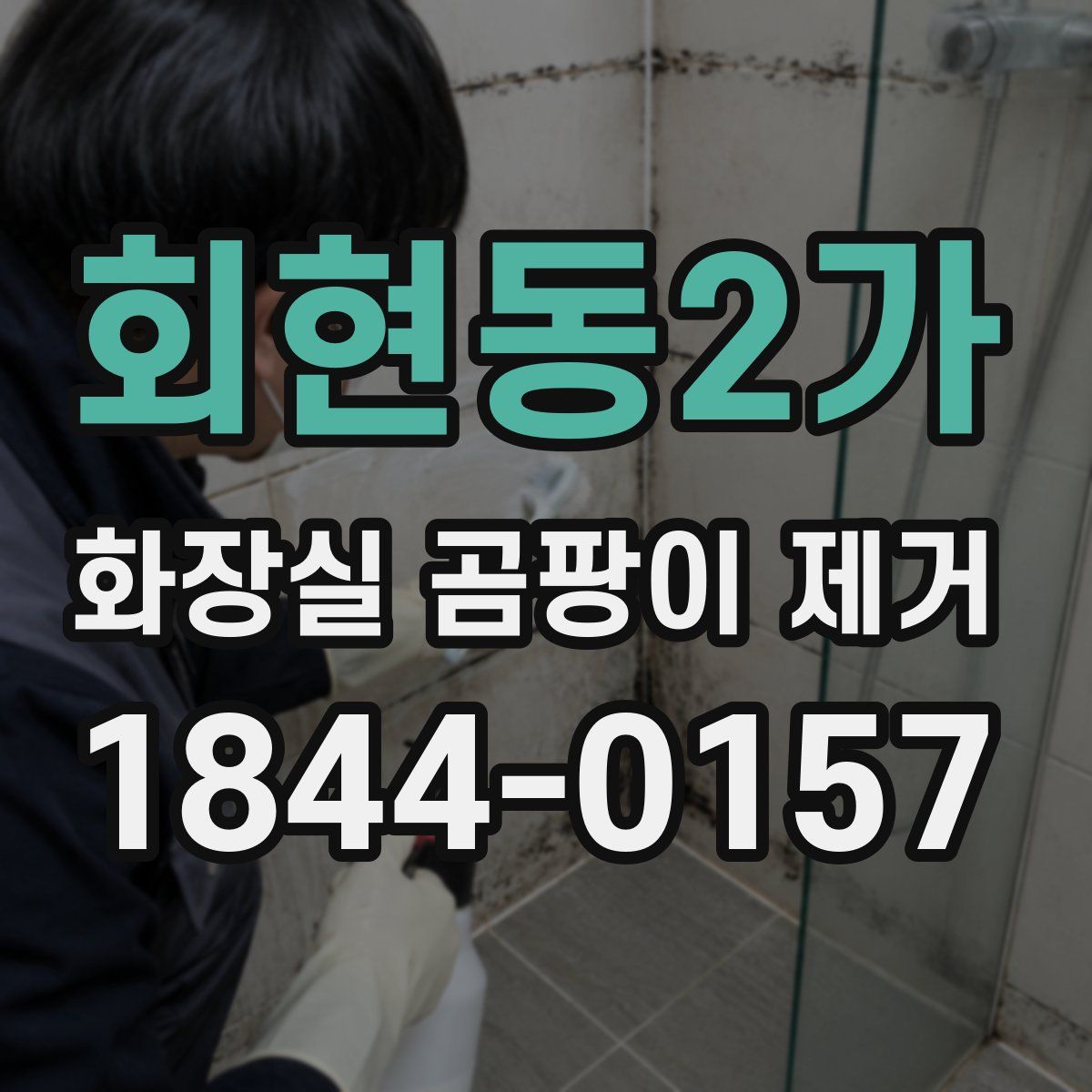 회현동2가 화장실 곰팡이 제거