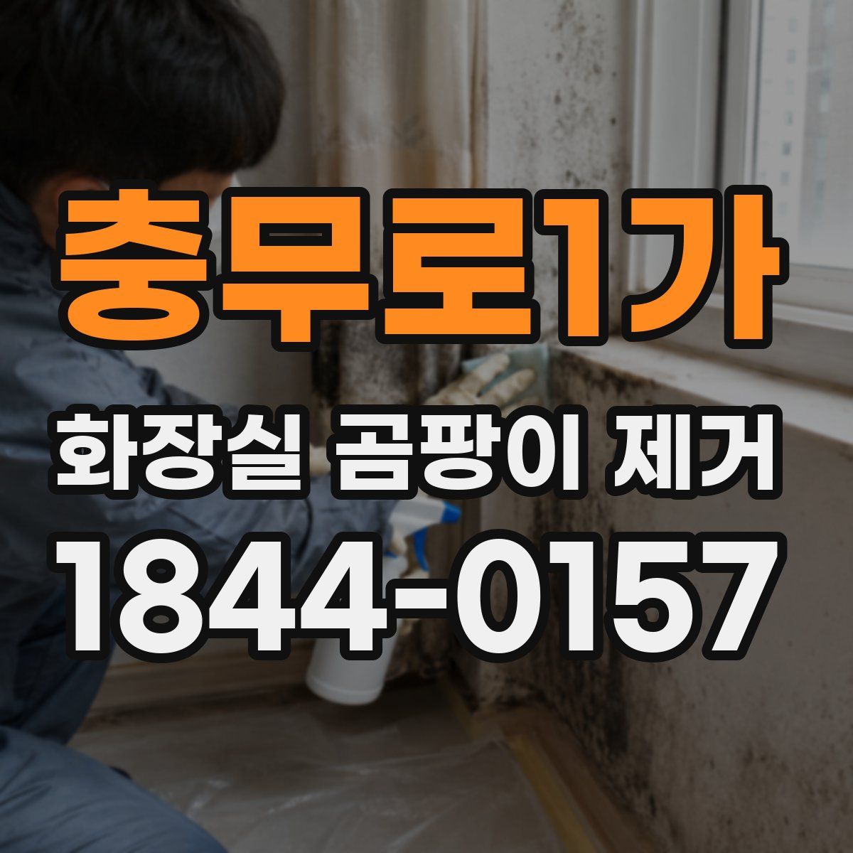 충무로1가 화장실 곰팡이 제거
