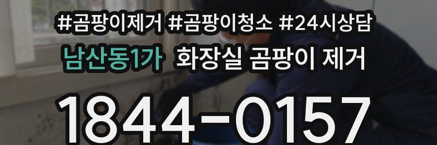 남산동1가 화장실 곰팡이 제거