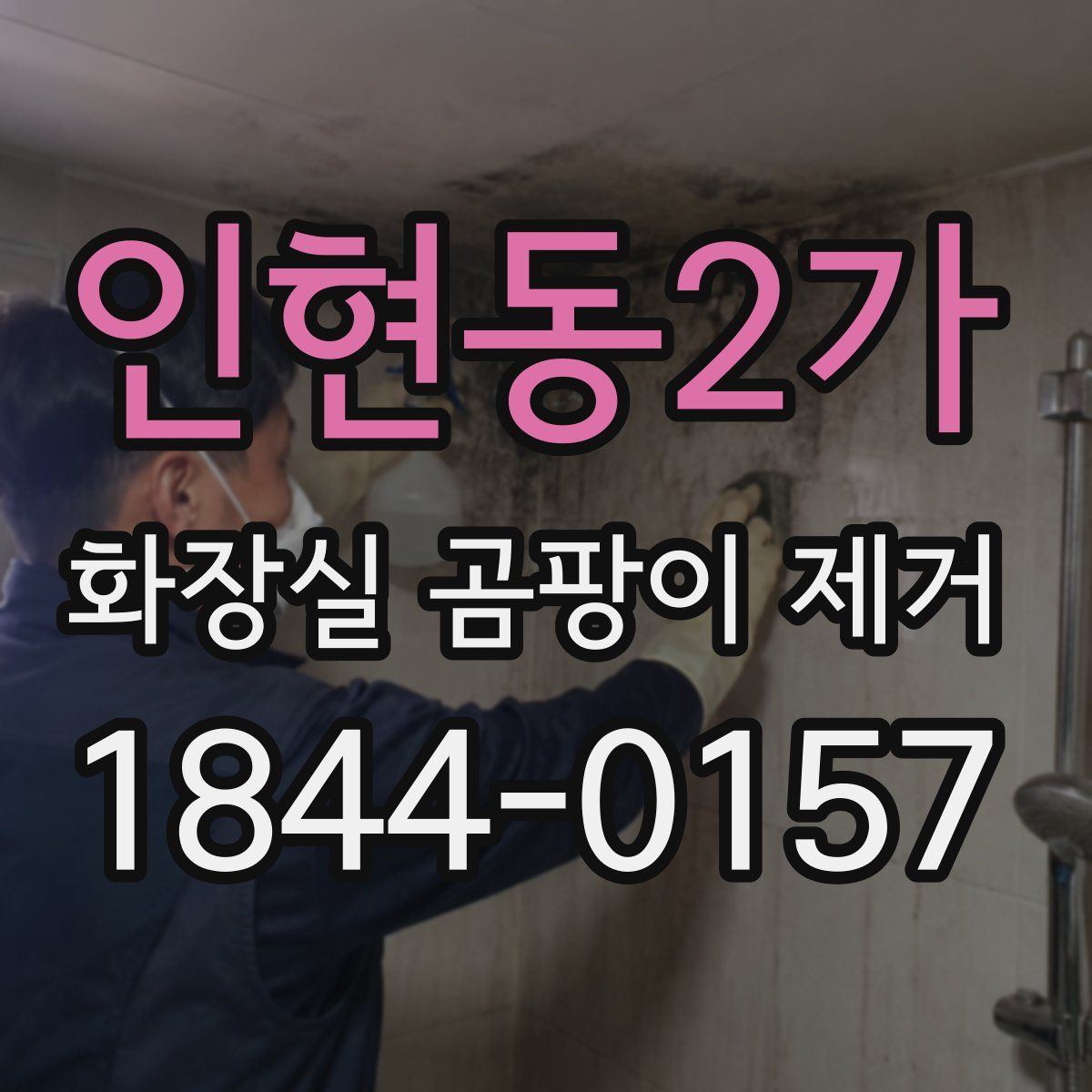 인현동2가 화장실 곰팡이 제거