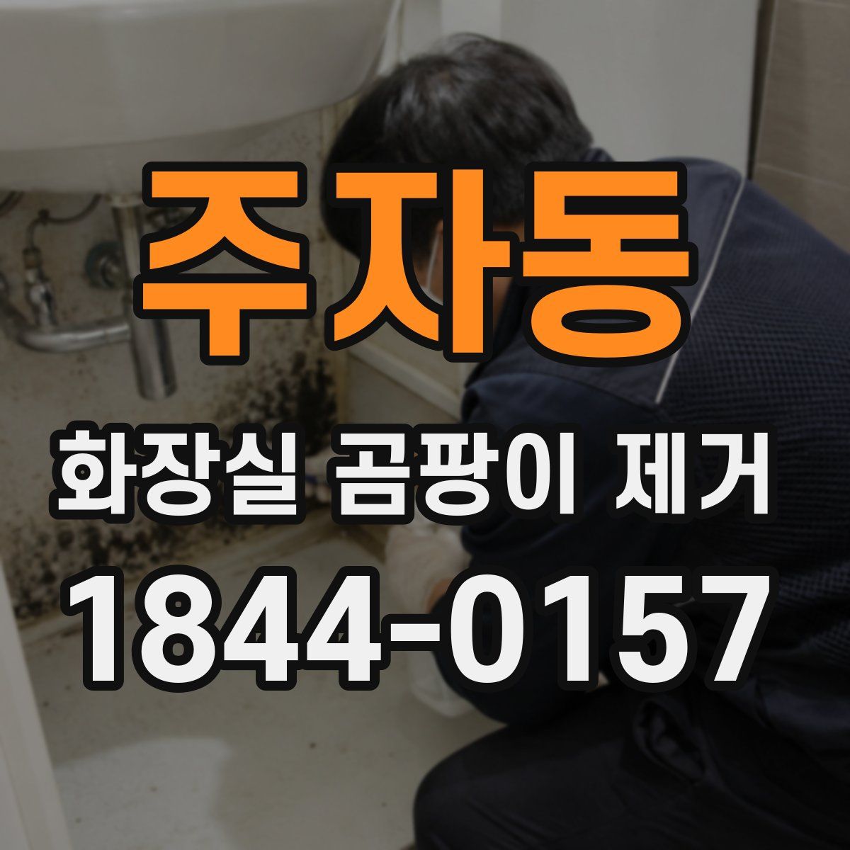 주자동 화장실 곰팡이 제거
