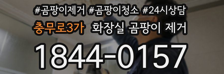 충무로3가 화장실 곰팡이 제거