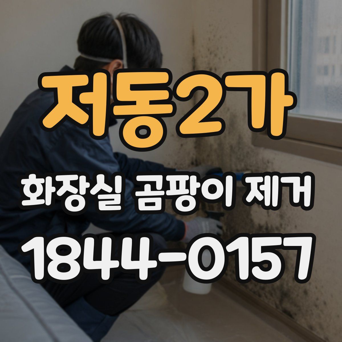 저동2가 화장실 곰팡이 제거