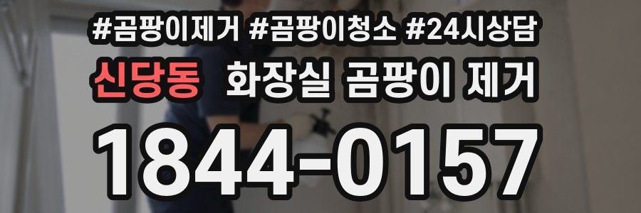 신당동 화장실 곰팡이 제거