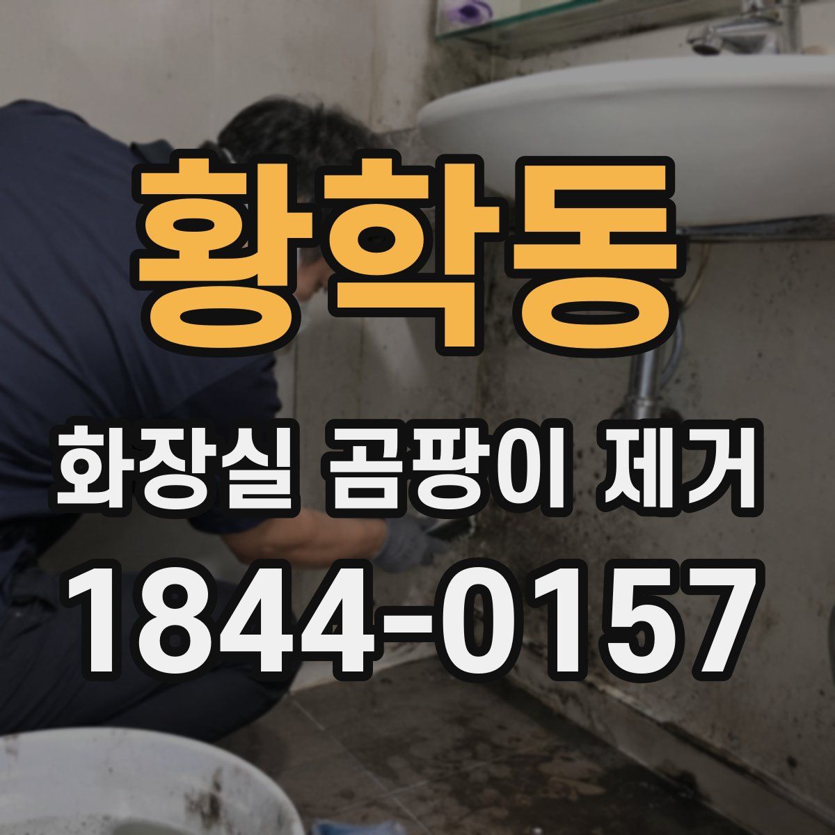 황학동 화장실 곰팡이 제거