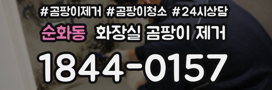순화동 화장실 곰팡이 제거