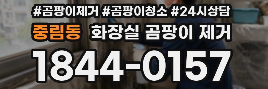 중림동 화장실 곰팡이 제거