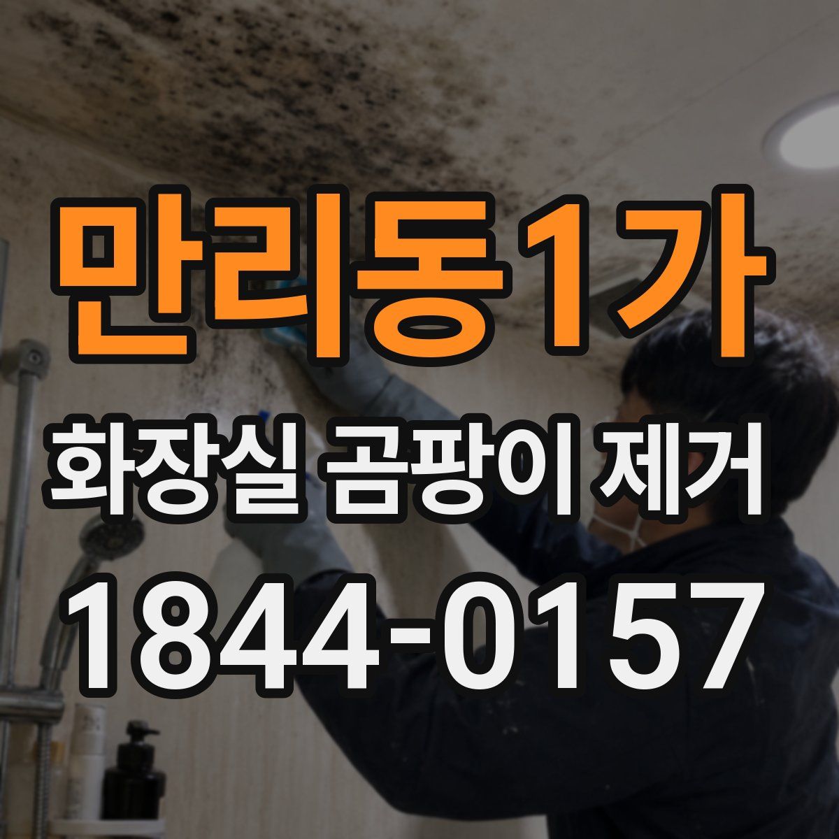 만리동1가 화장실 곰팡이 제거