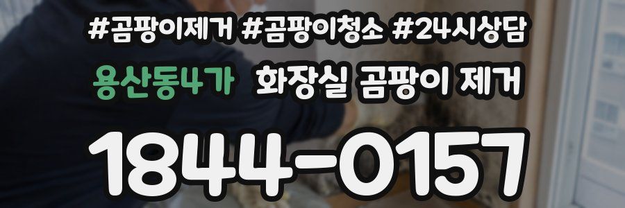 용산동4가 화장실 곰팡이 제거