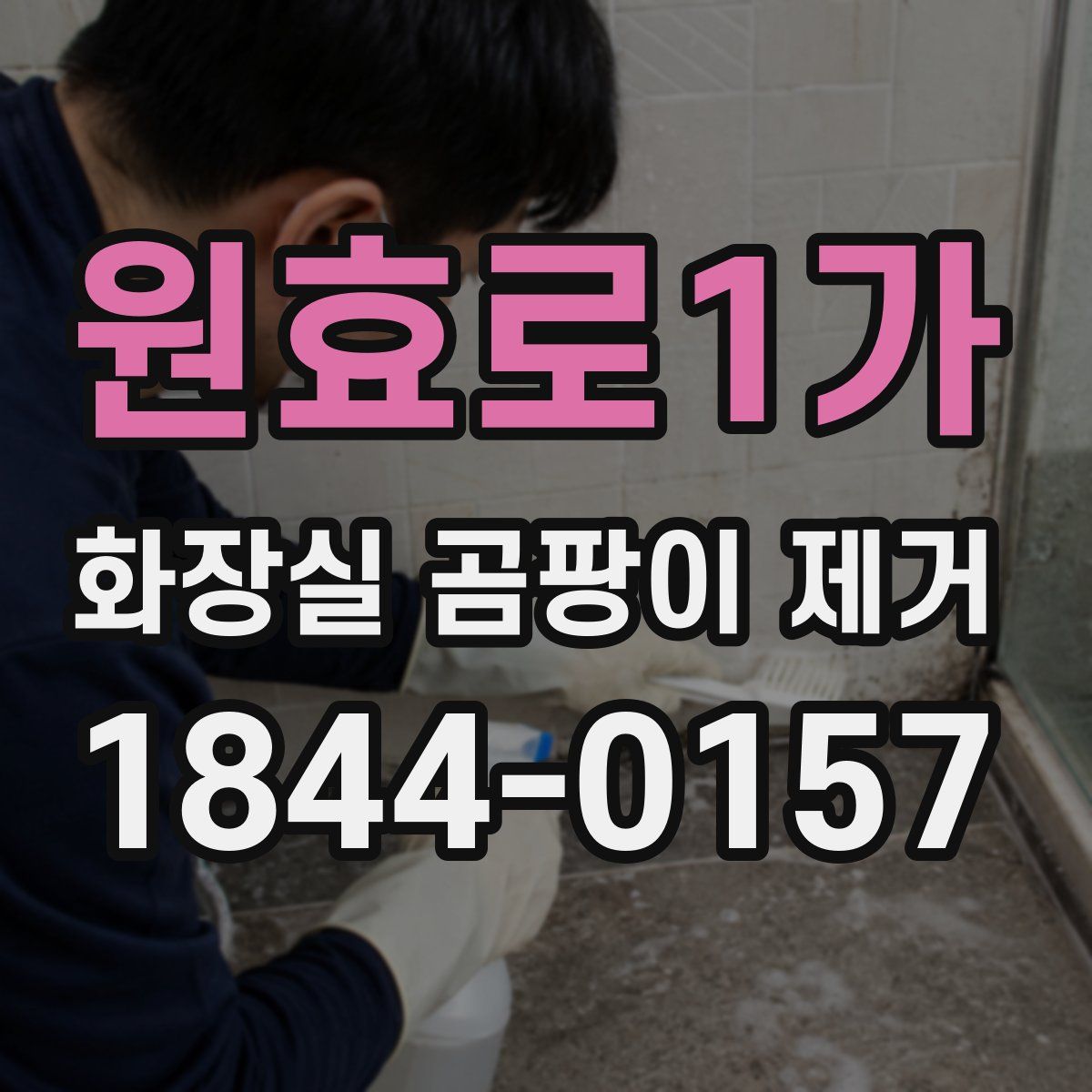 원효로1가 화장실 곰팡이 제거