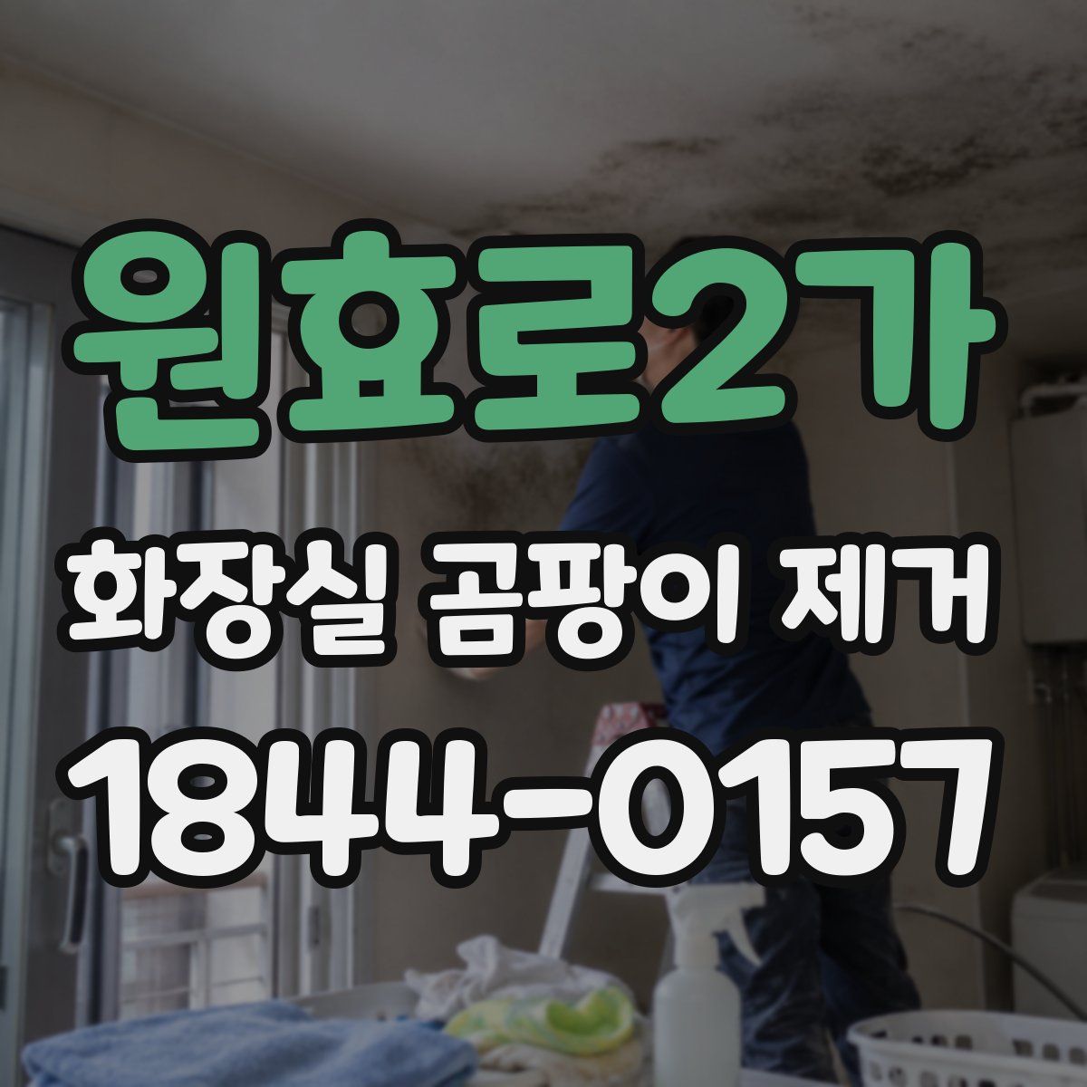 원효로2가 화장실 곰팡이 제거