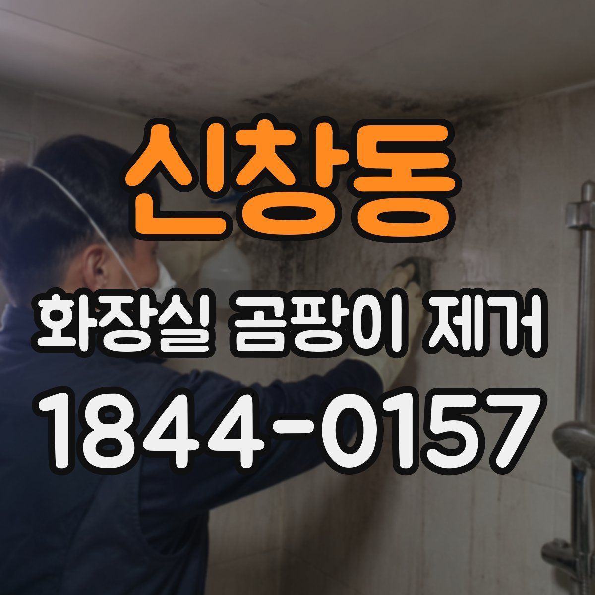 신창동 화장실 곰팡이 제거