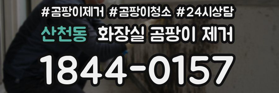 산천동 화장실 곰팡이 제거