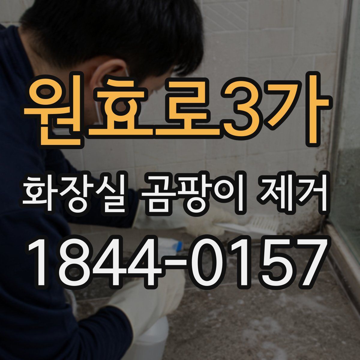원효로3가 화장실 곰팡이 제거