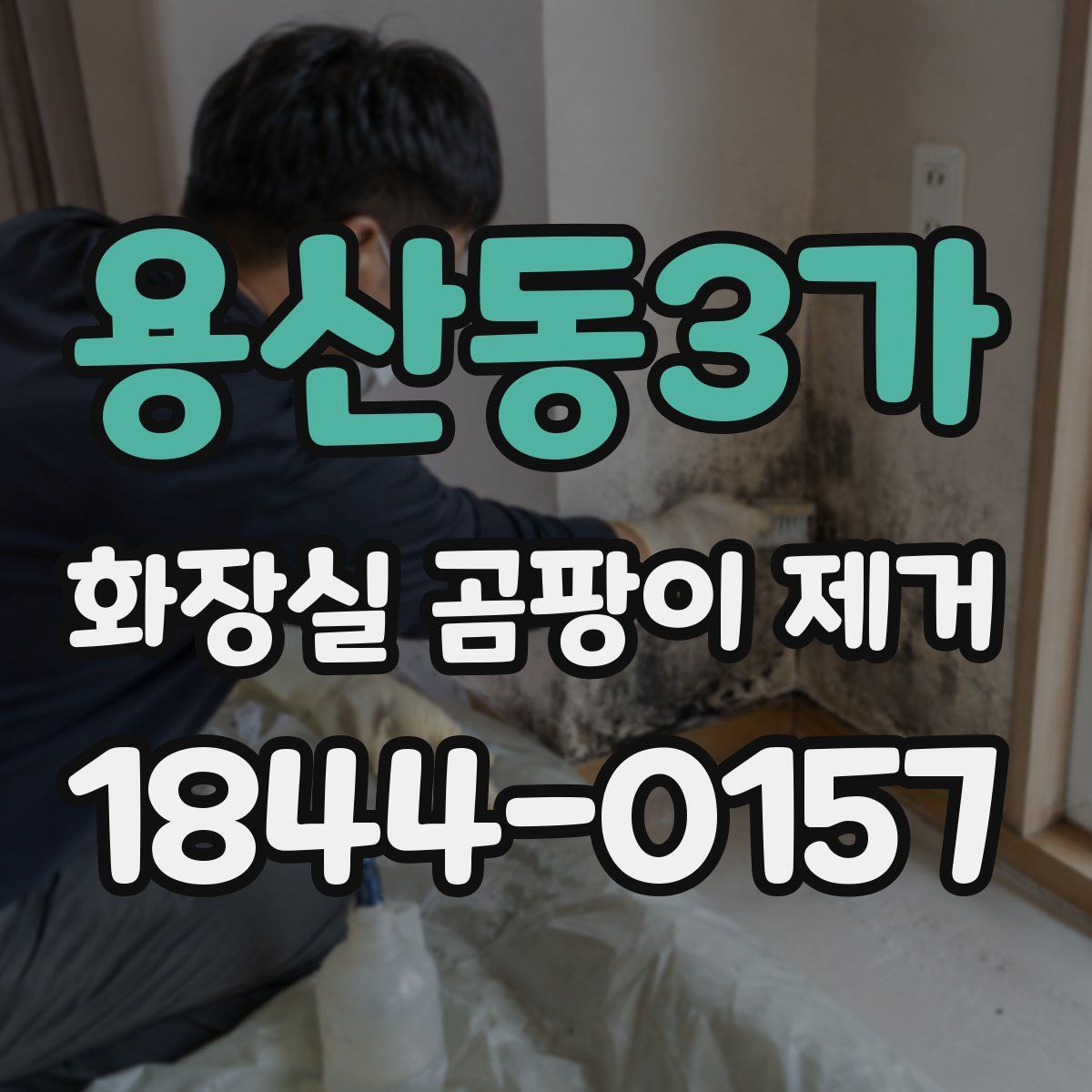 용산동3가 화장실 곰팡이 제거