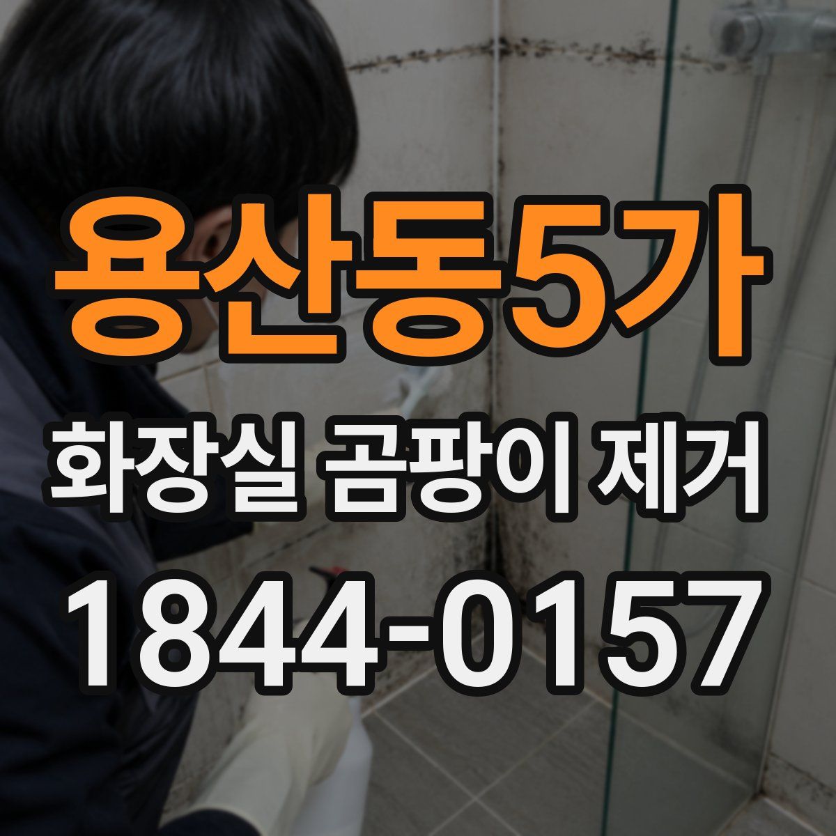 용산동5가 화장실 곰팡이 제거