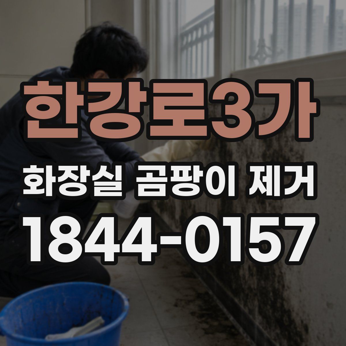 한강로3가 화장실 곰팡이 제거