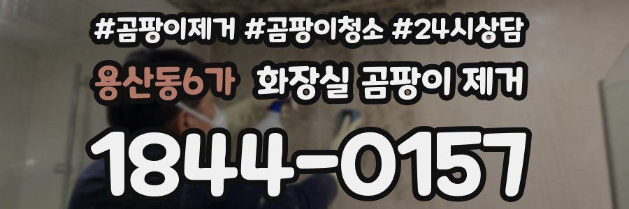 용산동6가 화장실 곰팡이 제거