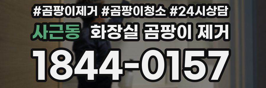 사근동 화장실 곰팡이 제거