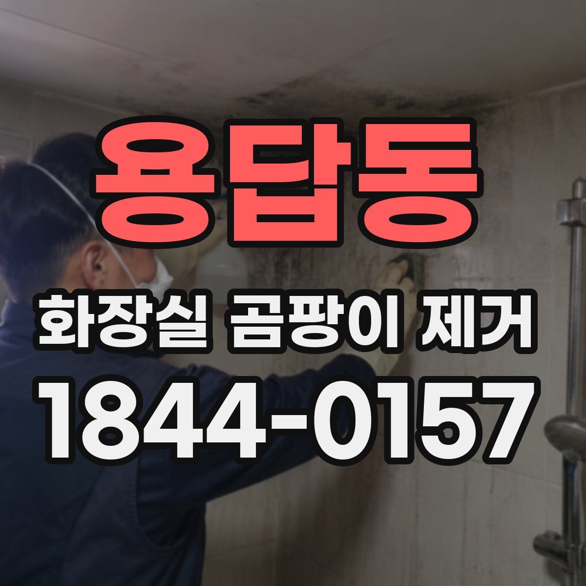 용답동 화장실 곰팡이 제거