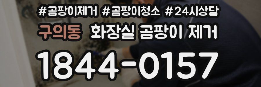 구의동 화장실 곰팡이 제거