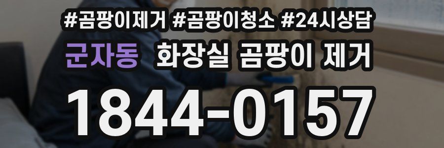 군자동 화장실 곰팡이 제거