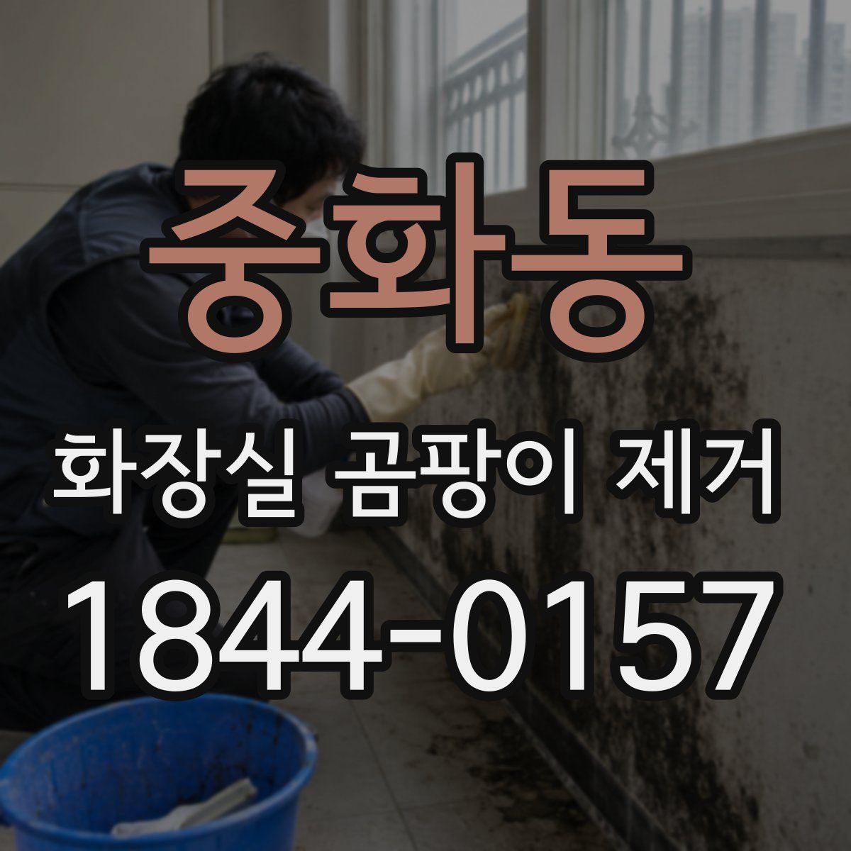 중화동 화장실 곰팡이 제거