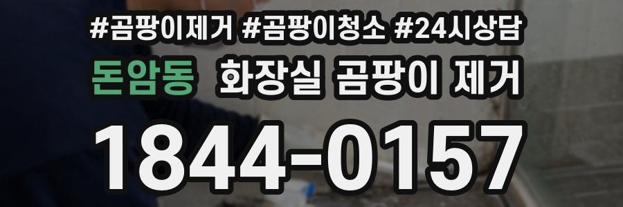 돈암동 화장실 곰팡이 제거