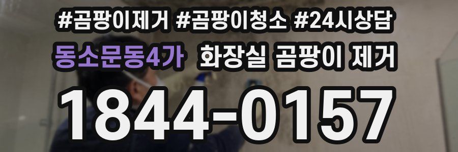 동소문동4가 화장실 곰팡이 제거