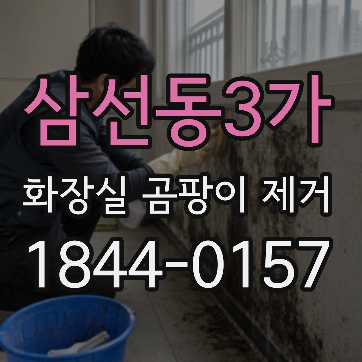 삼선동3가 화장실 곰팡이 제거 임대주택 원상복구 전 꼭 확인할 부분