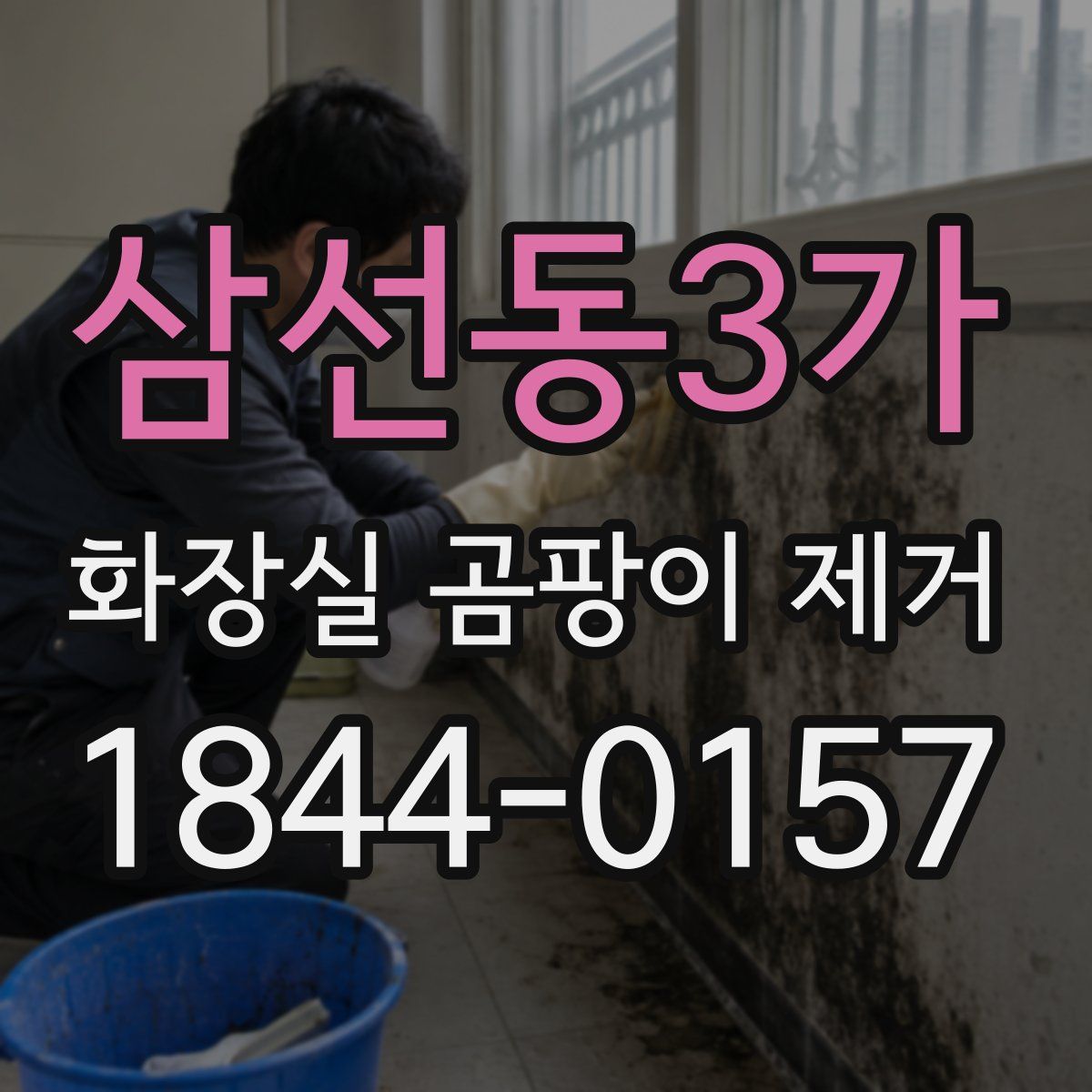 삼선동3가 화장실 곰팡이 제거