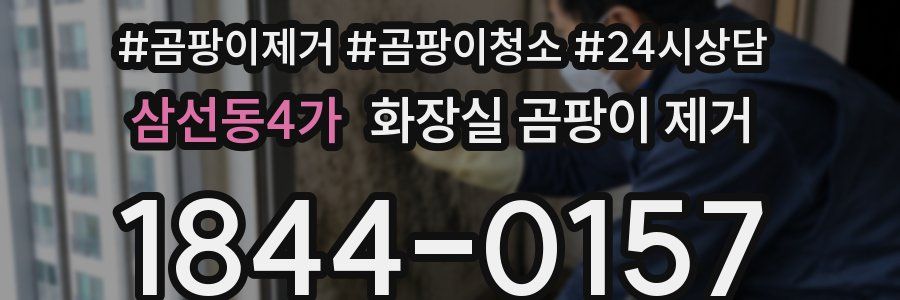 삼선동4가 화장실 곰팡이 제거