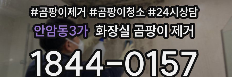 안암동3가 화장실 곰팡이 제거