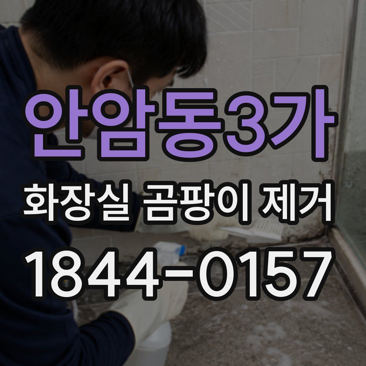 안암동3가 화장실 곰팡이 제거