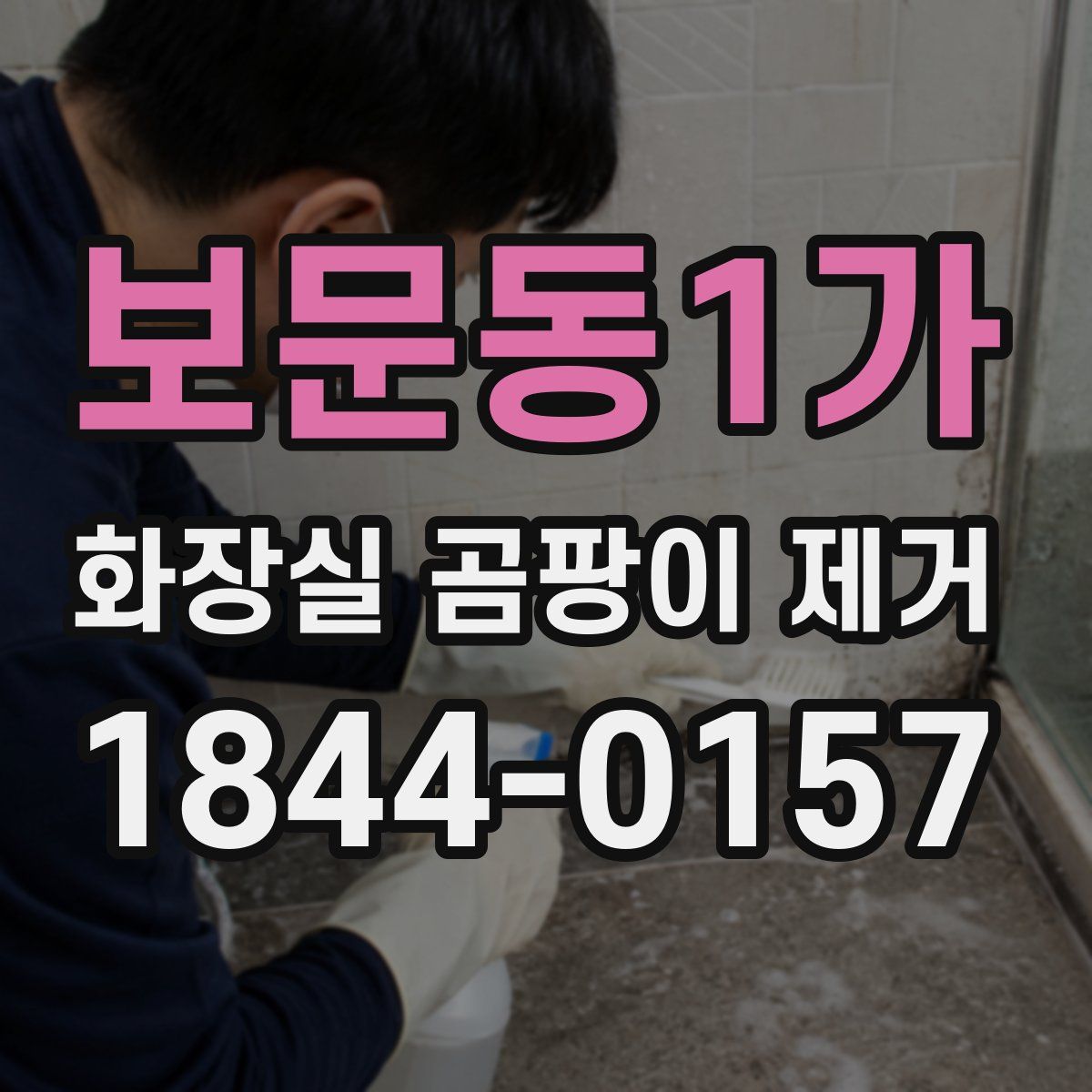 보문동1가 화장실 곰팡이 제거