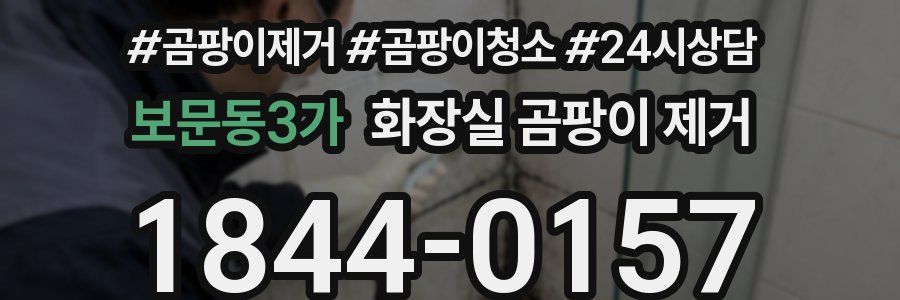 보문동3가 화장실 곰팡이 제거