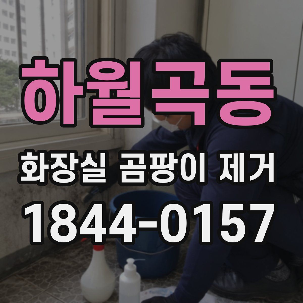 하월곡동 화장실 곰팡이 제거