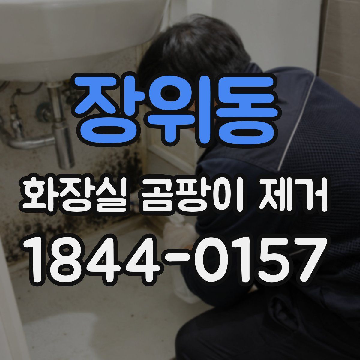 장위동 화장실 곰팡이 제거