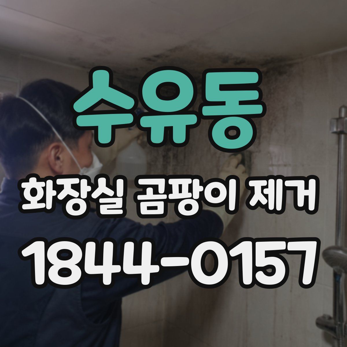 수유동 화장실 곰팡이 제거