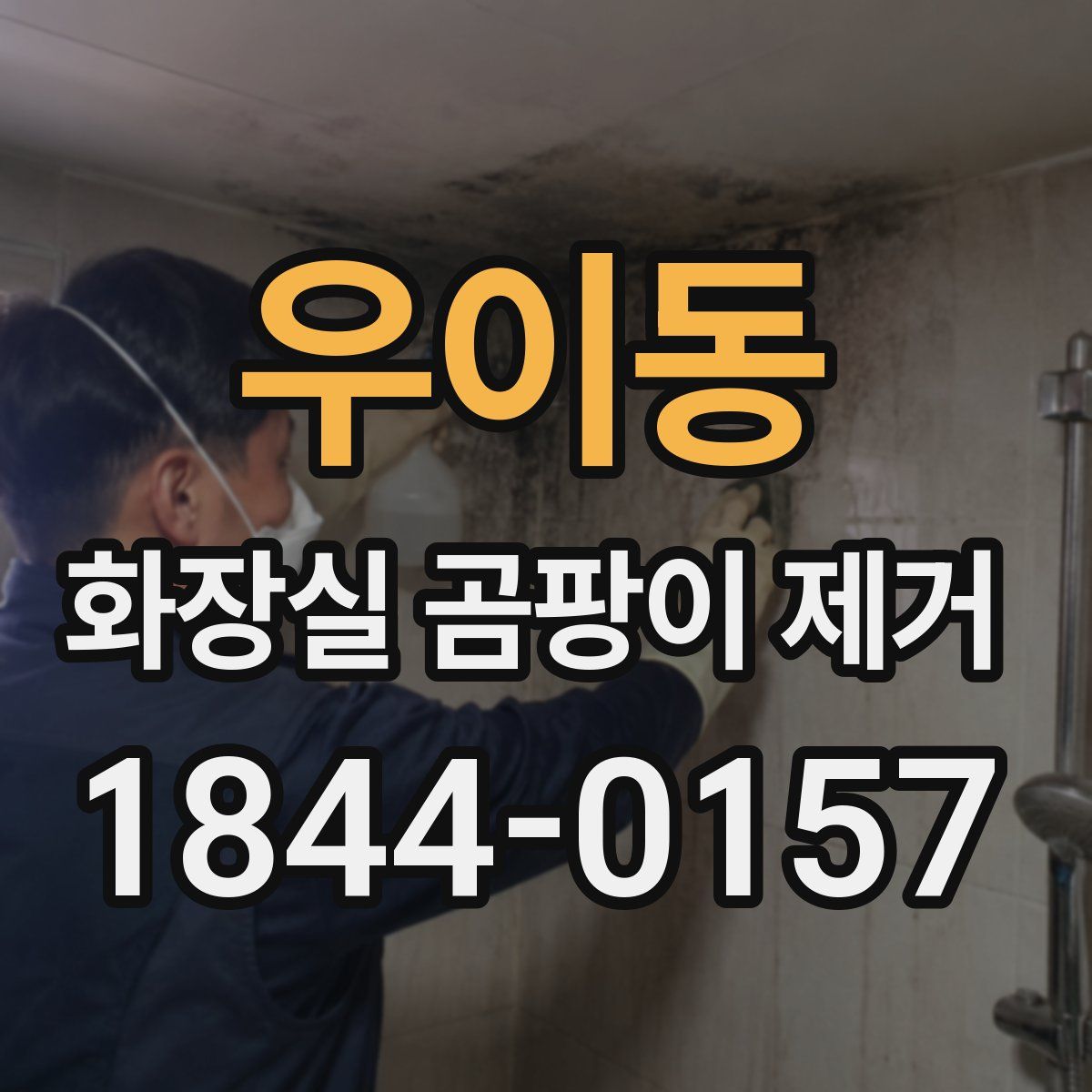 우이동 화장실 곰팡이 제거