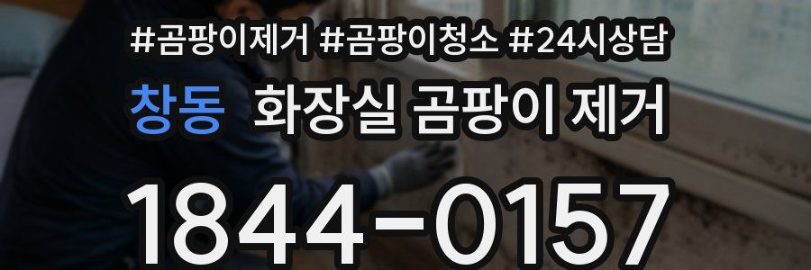 창동 화장실 곰팡이 제거