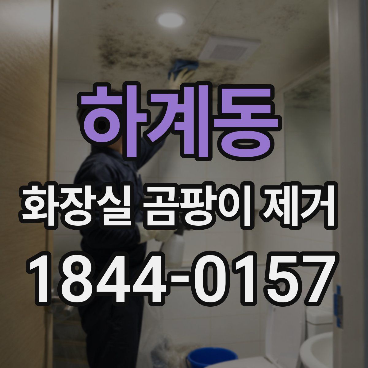 하계동 화장실 곰팡이 제거