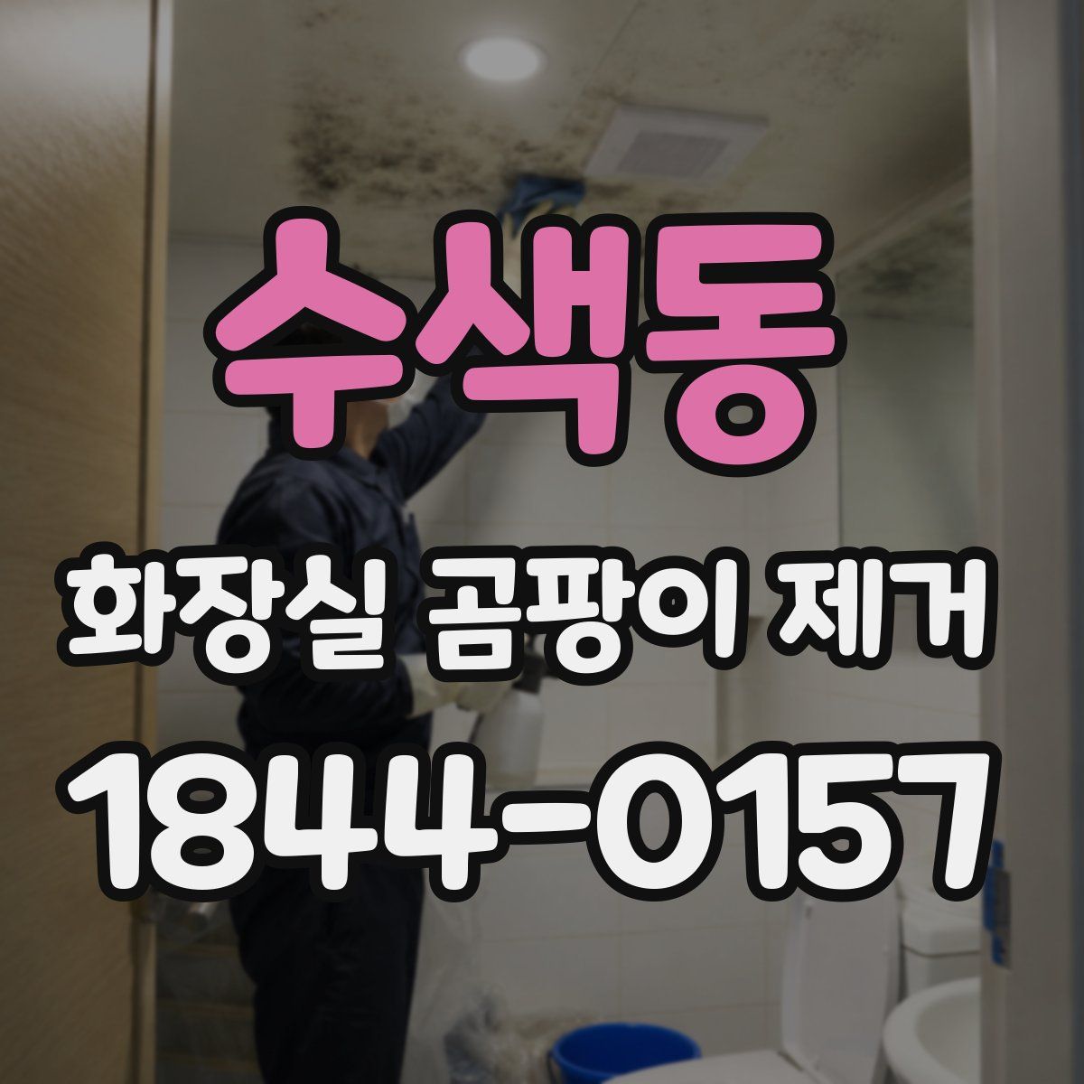 수색동 화장실 곰팡이 제거