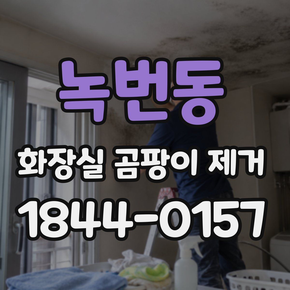 녹번동 화장실 곰팡이 제거