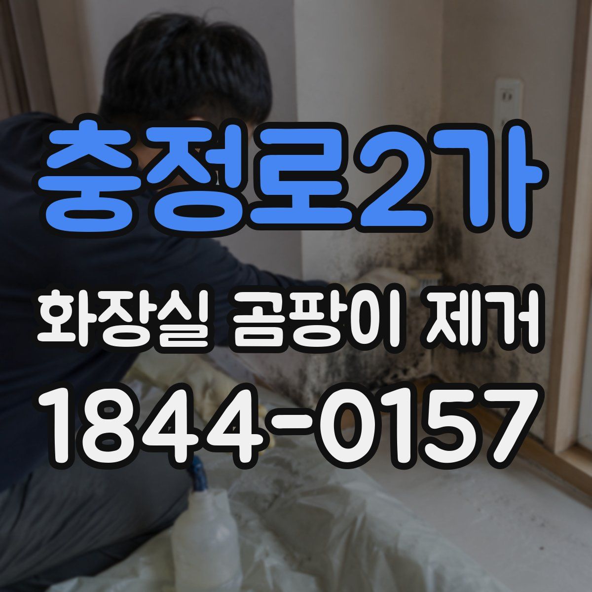 충정로2가 화장실 곰팡이 제거