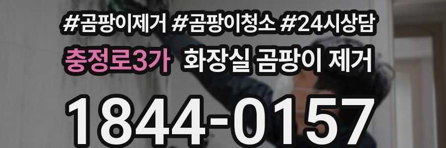 충정로3가 화장실 곰팡이 제거